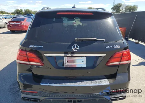 2017 Mercedes-Benz Gle 63 Amg-S 4Matic from USA, damaged, VIN 4JGDA7FB3HA832241